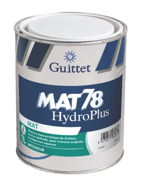 MAT 78 HydroPlus Blanc - 1L