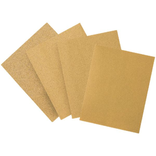 Papier silex 230x280 mm grains assortis - 25 feuilles