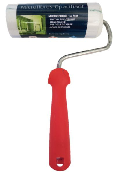 Manchon jetable en microfibre avec monture en polypropylène l. 180 mm fibre L. 14mm