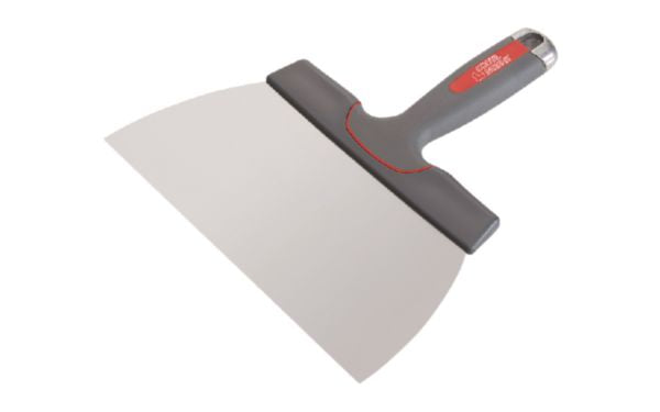 Couteau à enduire Type 2598 à lame arrondie en acier inoxydable l. 12 cm