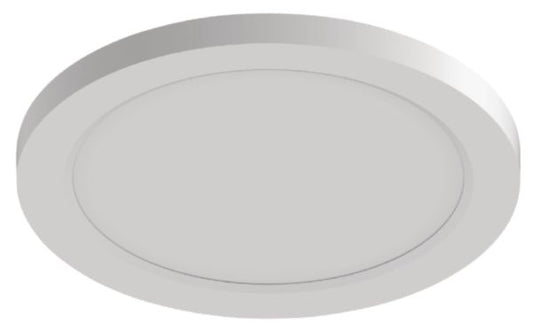 Downlight extra plat à encastrer ou saillie LED 18W CCT3 3000/4000/6500K, dimmable IP20