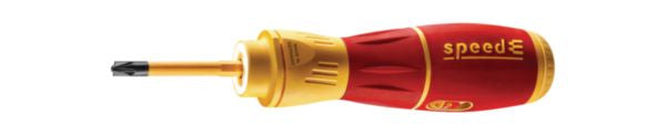 SpeedE® II Power-Assisted Screwdriver with Charger and Two Insulated Bits