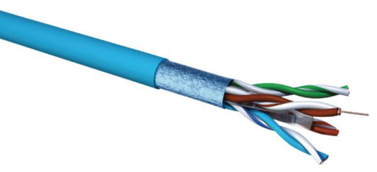 Ethernet Cable Category 6 OHms FTP grade 2 350 Mhz blue 100 ml