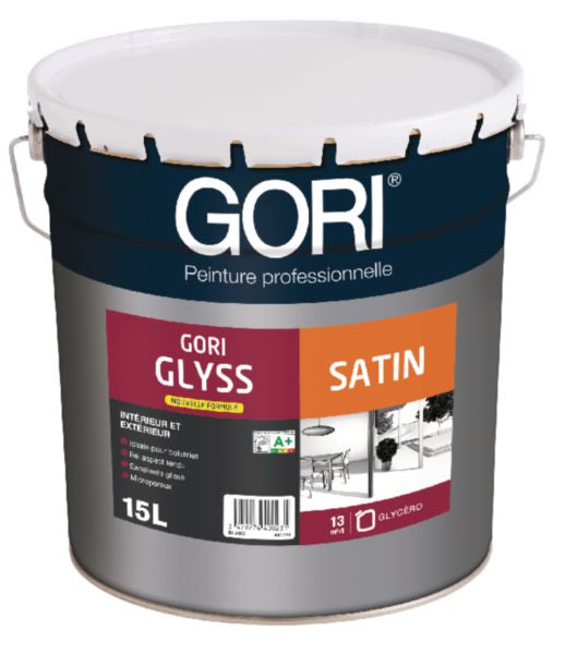 Peinture glycéro satin GORIGLYSS 15 L