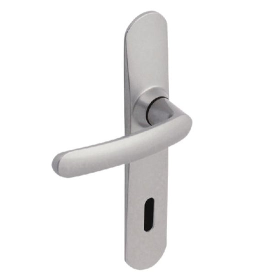 Ensemble SLIM entraxe 165 mm clé L chrome satin