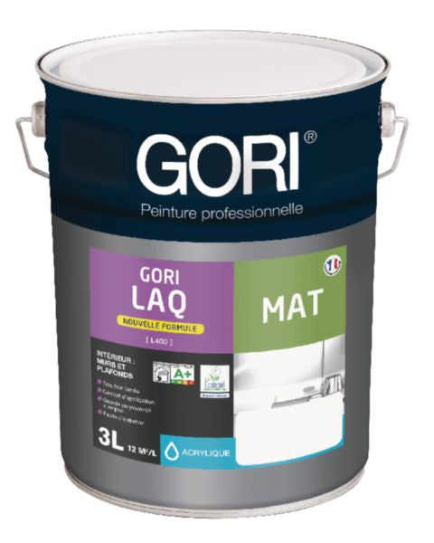 GORILAQ MAT Blanc Calibré - 3L