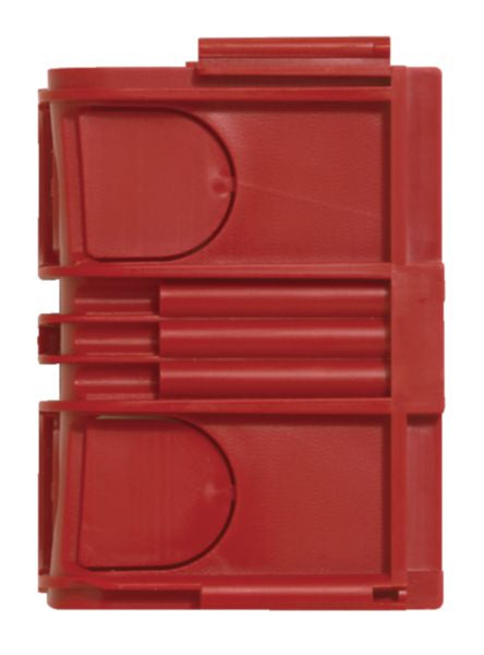 NF BATIBOX square masonry box 1 post depth 40 mm horizontal or vertical with screw or claw