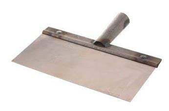 Formwork scraper with welded blade without handle L. 30 cm x th. 1 mm