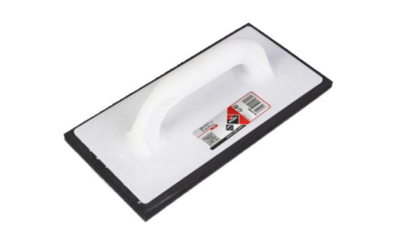 BASIC LINE rubber grouting trowel white and black L. 28 x W. 14 cm