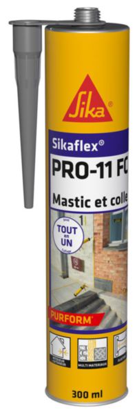 SIKAFLEX PRO 11 FC PurForm grey polyurethane adhesive sealant 300 ml cartridge