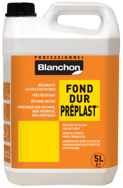 Primaire universel pour vernis fond dur PREPLAST ® bidon de 5 L