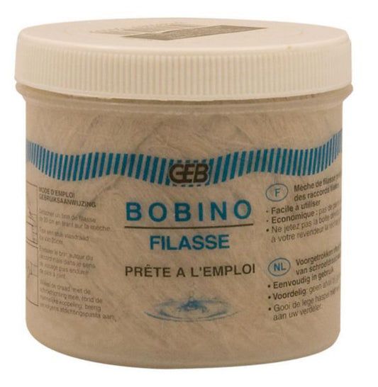 Bobino de filasse h. 7,5 x l. 7,3 x prof. 7,5 cm pot de 80 g