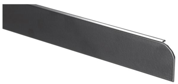 Aluminum edge finishing profile radius 3/5 x L. 765 x thickness 38 mm