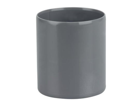 PVC NF female-female stop sleeve Ø 80 mm gray