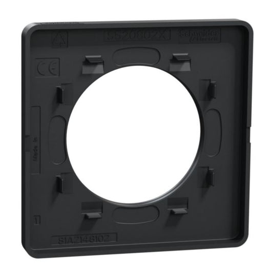 ODACE TOUCH ANTHRACITE PLATE 1 P