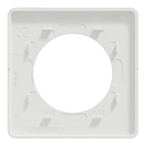 ODACE ALU TOUCH PLATE 1 POST