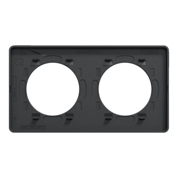 ODACE TOUCH ANTHRACITE PLATE 2 P