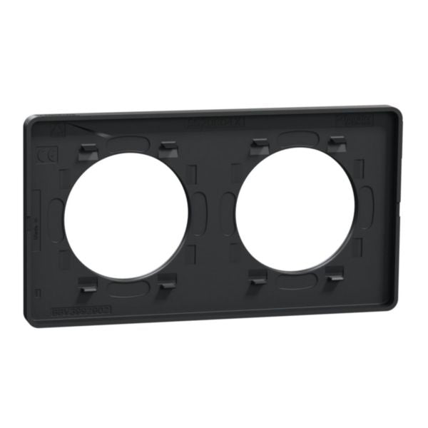 ODACE TOUCH ANTHRACITE PLATE 2 P