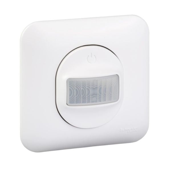 Automatic switch (motion detector) OVALIS® 350 W 2 wires in smooth white PVC