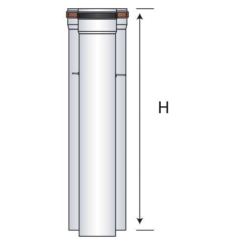 ELEMENT DROIT L1000 60/100 E.P