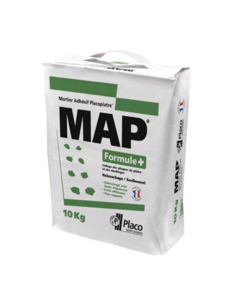 Mortier de collage en poudre NF MAP Formule + 10 kg