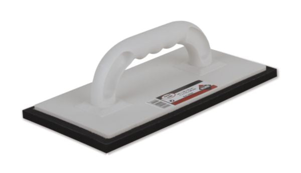 BASIC LINE rubber grouting trowel white and black L. 28 x W. 14 cm