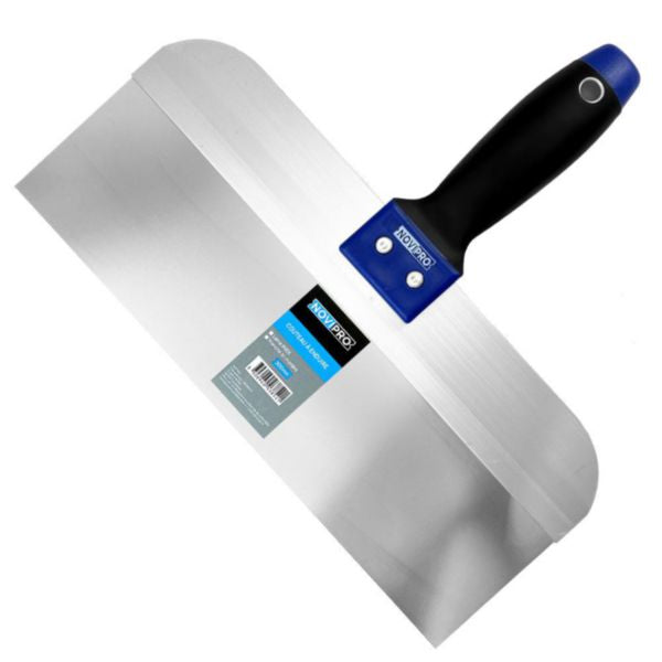 Couteau à bande en inox pour plaquiste l. 30 cm