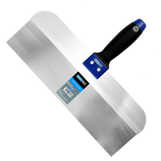 Couteau à bande pour les plaquistes professionnels en inox l. 35 cm