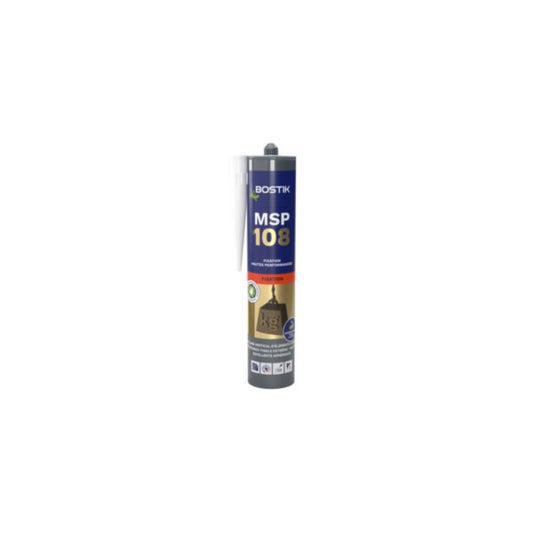 Mastic MSP 108 colle de fixation haute performance pour intérieur et extérieur blanc tube de 290 ml