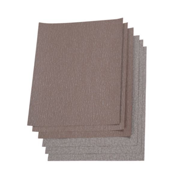 25 Anti-clogging G180 dry sanding sheets