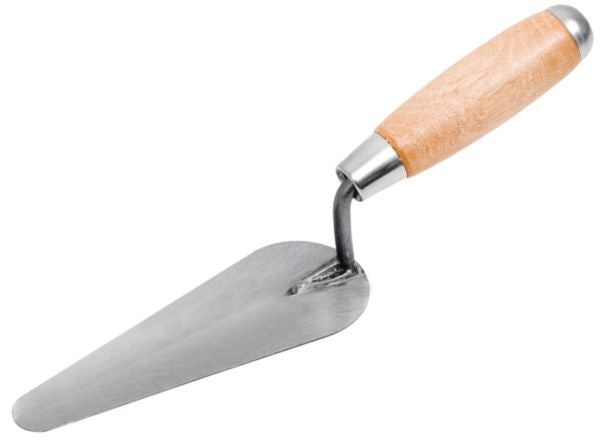Truelle standard langue de chat à manche bleu L. 14 cm
