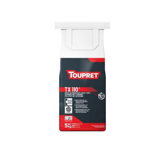 Enduit de rebouchage gain de temps en poudre TX 110 ® blanc sac de 5 kg