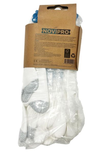 Gants spécial peintre blanc taille 9 lot de 5 paires