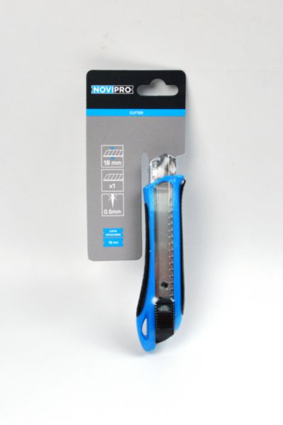 Ergonomic and handy wheel cutter L. 18 mm