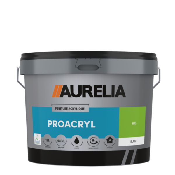 Peinture mate acrylique intérieur PROACRYL 15 L