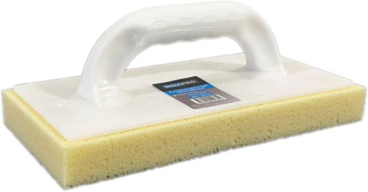 White cleaning trowel with sponge L. 28 x W. 14 cm