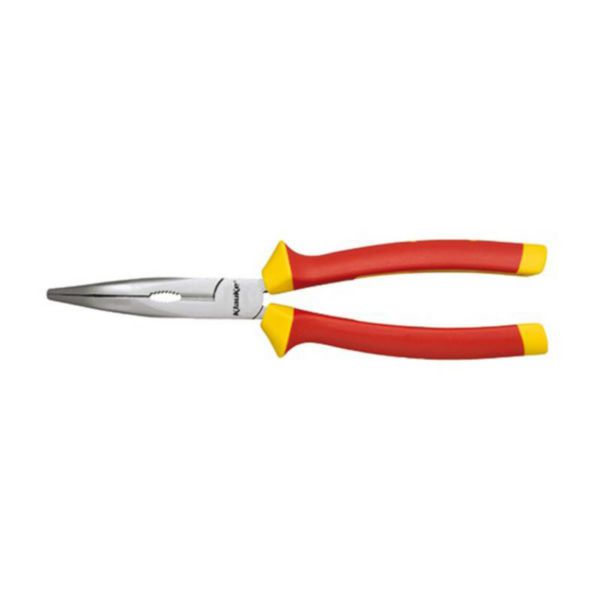 Insulated half-round nose pliers 1000 V L. 205 mm with wire cutter