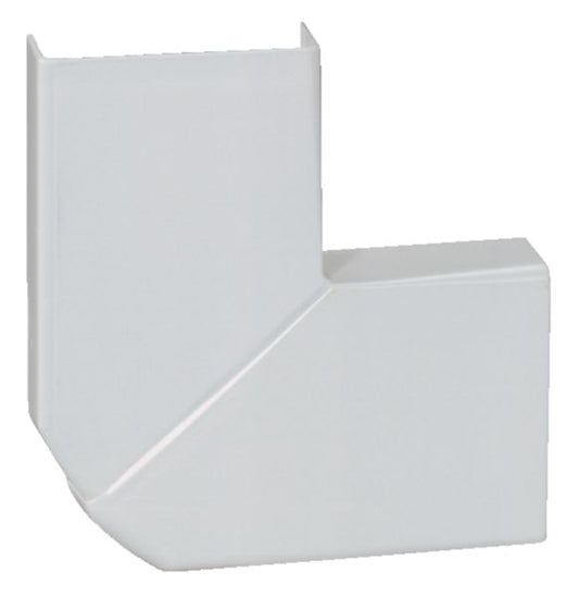 Variable flat angle for DLPLUS NF pure white moulding l. 32 mm h. 12.5 mm angle 85-95 °