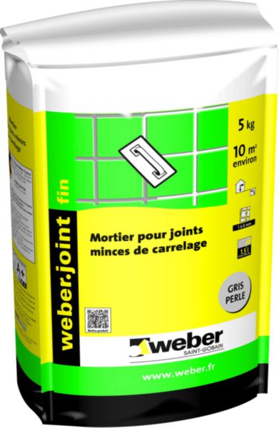 weberjoint fin gris perle 5 kg