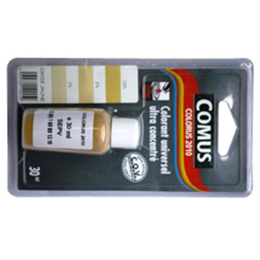 COLORUS COV ultra-concentrated universal colorant yellow oxide 30 ml bottle