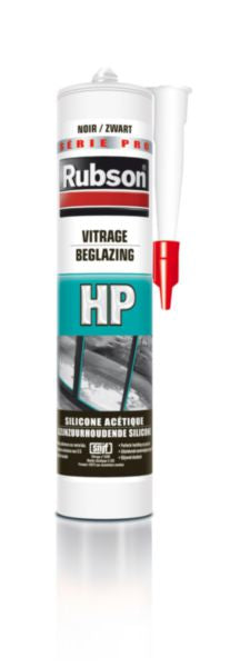 HP black silicone sealant special for interior and exterior glazing 300 ml cartridge