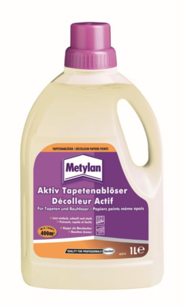 Décolleur à diluer pour papiers peints difficiles à base de tensio-actifs bouteille de 1 L