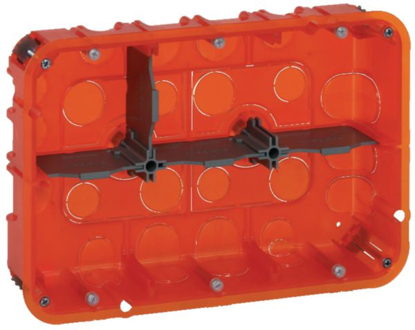 Red 2 Module Box Dooitch - Multi-material box 2 x 3 red posts or 2 x 6 or 8 modules L ...