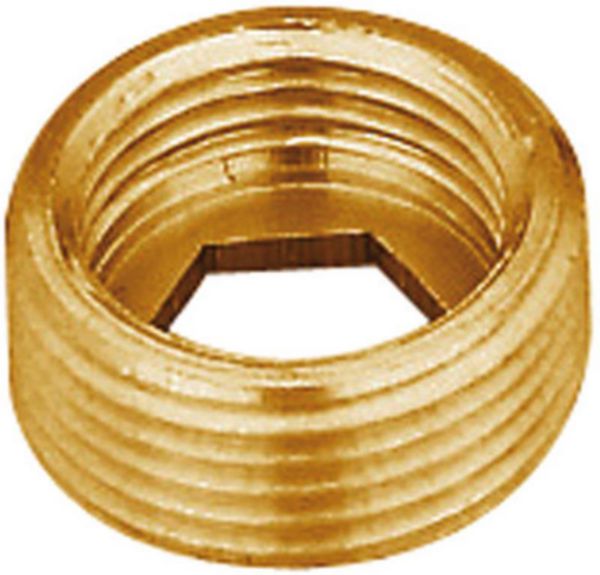 Brass reduction to screw male-female 3/4 - 1/2 bag of 2 pieces