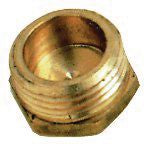 Male Screw Brass Cap 1 Bag of 2 Pieces