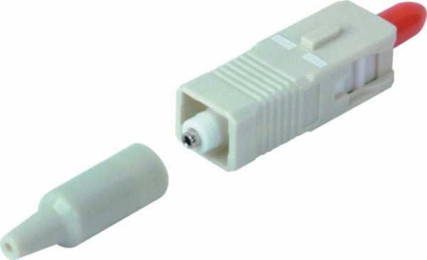 ALREA RJ45 category 6 socket white L. 3.4 x W. 6.2 x H. 6.2 cm with screws