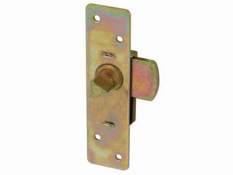 EDF reversible thresher lock 4585 + escutcheon 4590