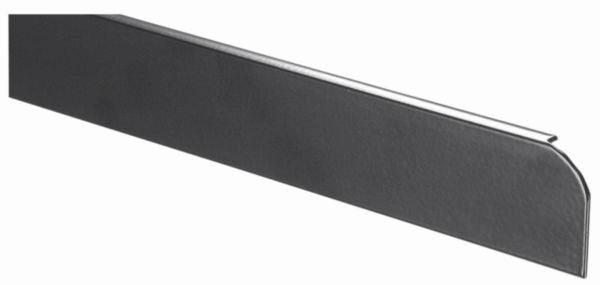 Aluminum edge finishing profile radius 9/11 x L. 765 x thickness 38 mm