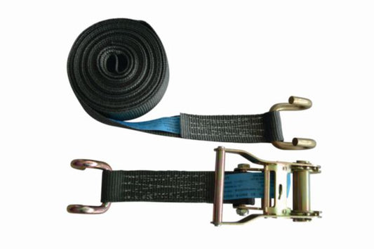 Ratchet strap 2000 kg maximum l. 6 mx section 35 mm