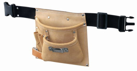 TOOL HOLDER WITH BELT - 5 COMPARTMENTS